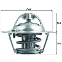 Thermostat, Kühlmittel BEHR MAHLE TX 204 82D von Mahle