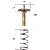 Thermostat, Kühlmittel BEHR MAHLE TX 265 89D von Mahle