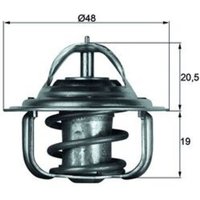 Thermostat, Kühlmittel BEHR MAHLE TX 5 88D von Mahle