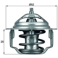 Thermostat, Kühlmittel BEHR MAHLE TX 64 82 von Mahle