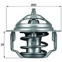 Thermostat, Kühlmittel MAHLE TX 64 88 von Mahle