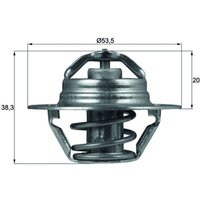 Thermostat, Kühlmittel MAHLE TX 88 82D von Mahle