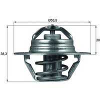 Thermostat, Kühlmittel BEHR MAHLE TX 88 82D von Mahle