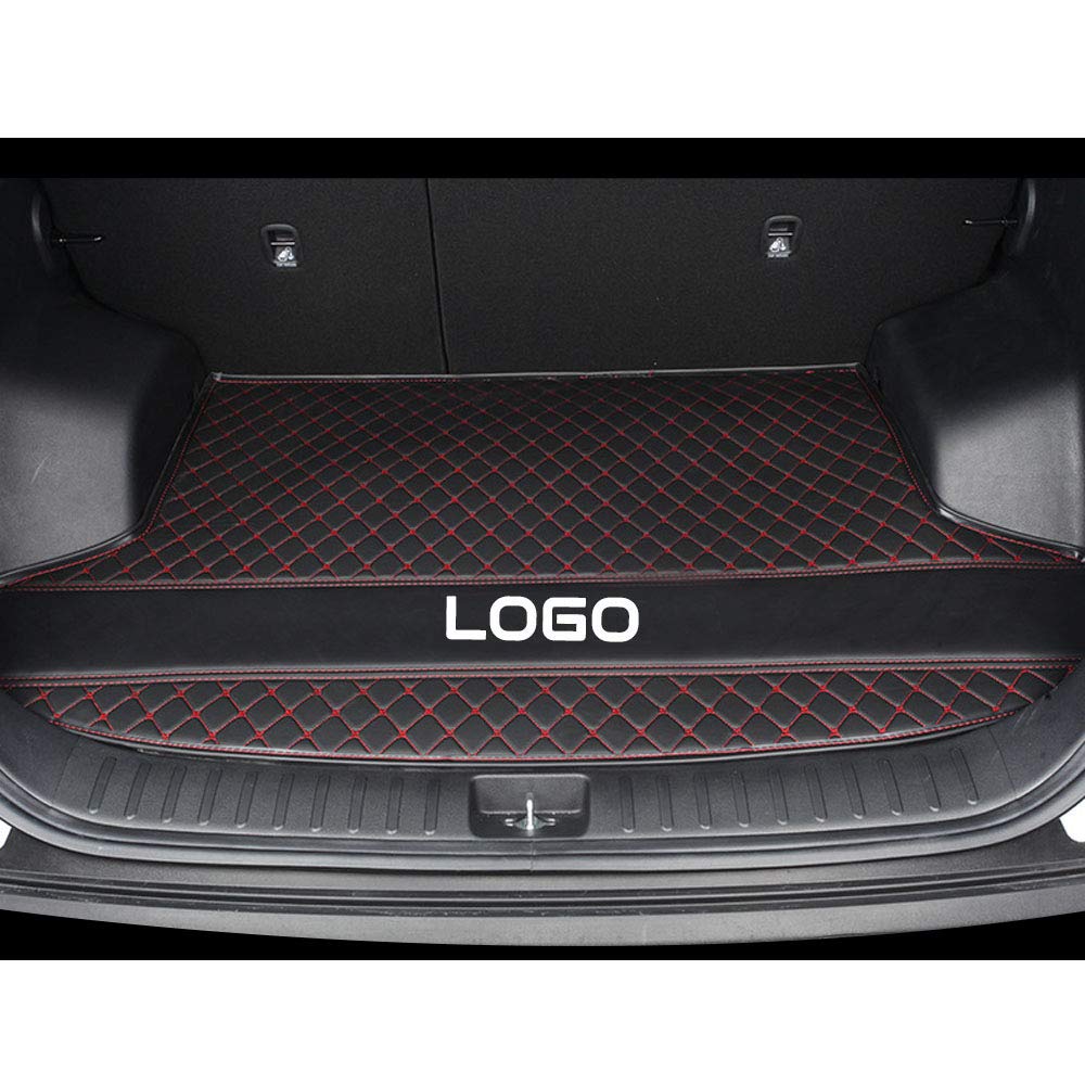 Universal Kofferraumschutz wasserabweisend pflegeleicht Ideale Autodecke Kofferraummatte Kofferraumdecke Schwarz Rot von Maidao