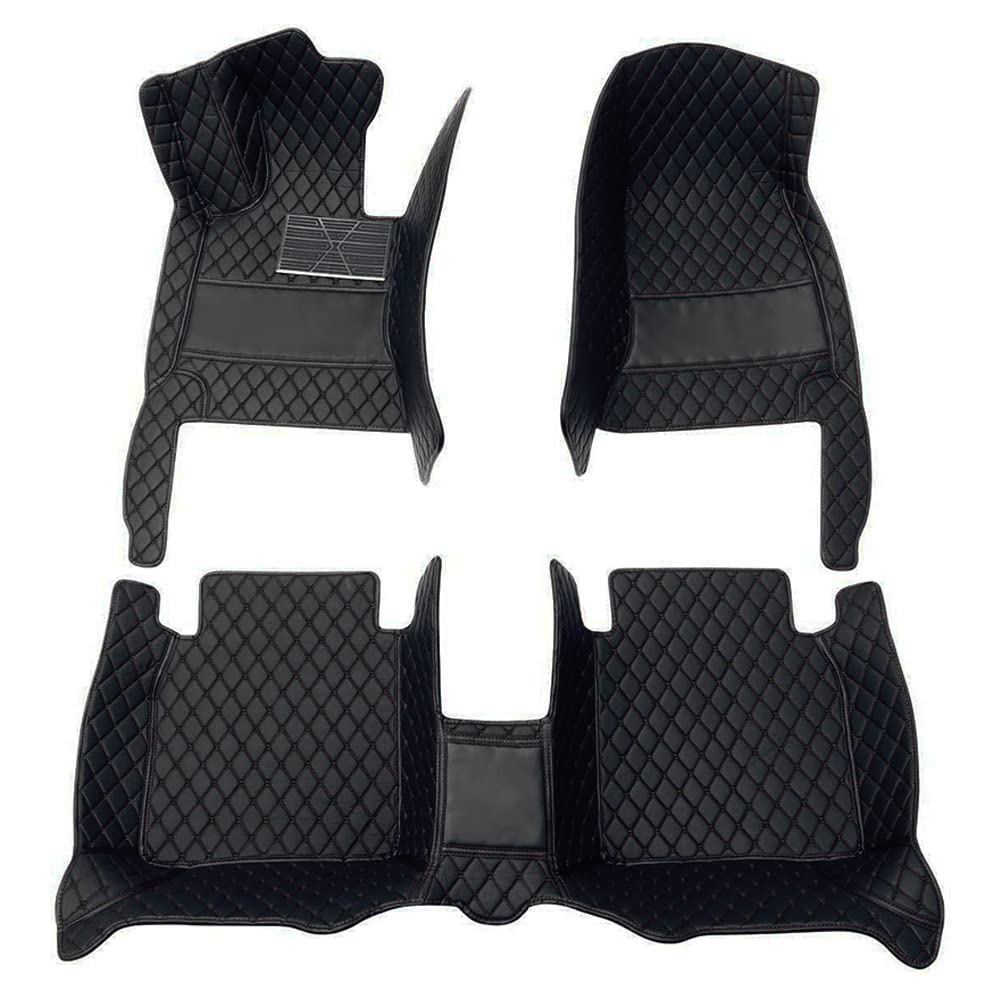 Auto Fußmatten Für Toyota Land Cruiser Prado 120 2002-2008 Allwetter wasserdichte und verschleißfeste Automatten,fahrzeugspezifische Fussmatten,Schwarz Auto Fußmatten Für Toyota Land Cruiser Prado 120 2002-2008 Allwetter wasserdichte und verschleißfeste Automatten,fahrzeugspezifische Fussmatten,Schwarz von Maipula