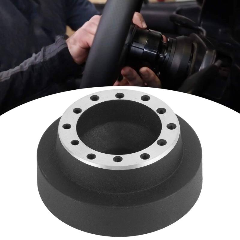 Lenkradnabe, Lenkradabstandshalter, Lenkradpolster, Lenkradnaben-Adapter-Kit, Ersatz-Auto-Umrüstzubehör, Passend für E46 MOoMOo/OOMmP/NnRrG von Majatou