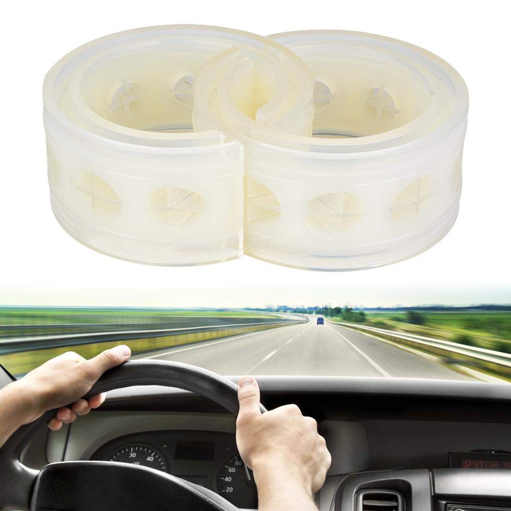 Majatou Auto Gummi Stoßdämpfer, 2pc Auto Spiralfeder Puffer Gummi, Transparenter Auto-Puffer-Frühlings-Stoßdämpfer, TPE-Feder-Puffer-Energien-Kissen-Werkzeug-Typ A-E(B+) von Majatou