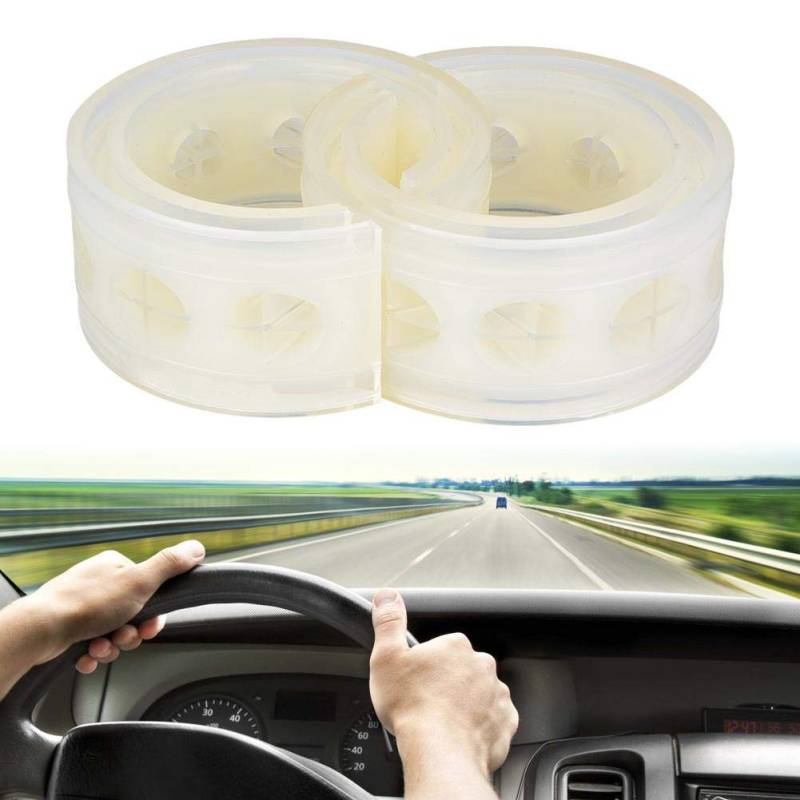 Majatou Auto Gummi Stoßdämpfer, 2pc Auto Spiralfeder Puffer Gummi, Transparenter Auto-Puffer-Frühlings-Stoßdämpfer, TPE-Feder-Puffer-Energien-Kissen-Werkzeug-Typ A-E(B+) von Majatou