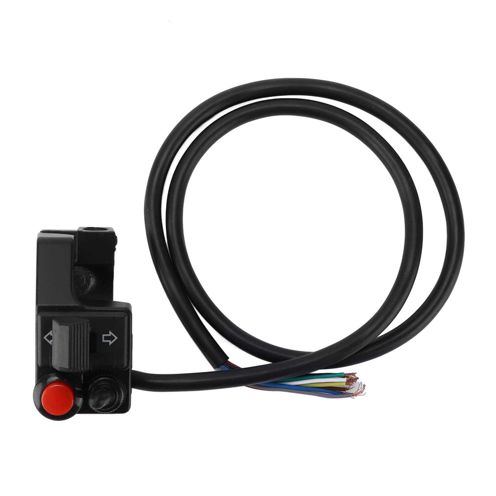 Motorrad-Lenkerschalter, 22 Mm Linker Motorrad-7/8-Zoll-Lenkerschalter, 3-in-1-Horn-Blinker, Hoher Abblendlicht-Druckknopf für Motorräder, ATVs, Roller oder Schneemobile Usw Motorrad-Lenkerschalter, 22 Mm Linker Motorrad-7/8-Zoll-Lenkerschalter, 3-in-1-Horn-Blinker, Hoher Abblendlicht-Druckknopf für Motorräder, ATVs, Roller oder Schneemobile Usw von Majatou