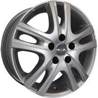 Alufelge 16 zoll MAK Aria 5x114,3 6,5J ET45, Farbe Silber von Mak