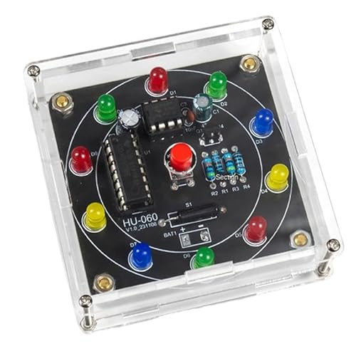 Bausatz: Elektronisches Glücksrad mit Gehäuse von MakerMind