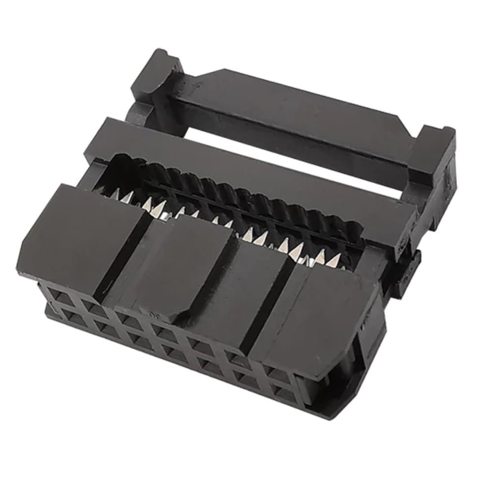 MakerMind 10 Stück IDC Buchse 14-Polig 2x7P 2.54mm Flachbandkabel Anschluss JTAG AVR MakerMind 10 Stück IDC Buchse 14-Polig 2x7P 2.54mm Flachbandkabel Anschluss JTAG AVR von MakerMind