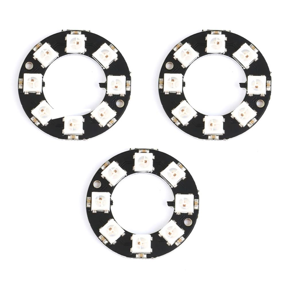 MakerMind 3x 8Bit RGB LED Ring WS2812 5V ähnl. Neopixel kompatibel mit Arduino, Raspberry Pi MakerMind 3x 8Bit RGB LED Ring WS2812 5V ähnl. Neopixel kompatibel mit Arduino, Raspberry Pi von MakerMind