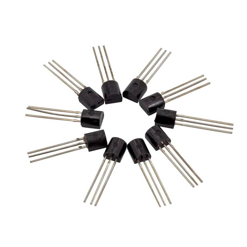 MakerMind 50 Stück Transistor TO-92 SS8550 PNP von MakerMind