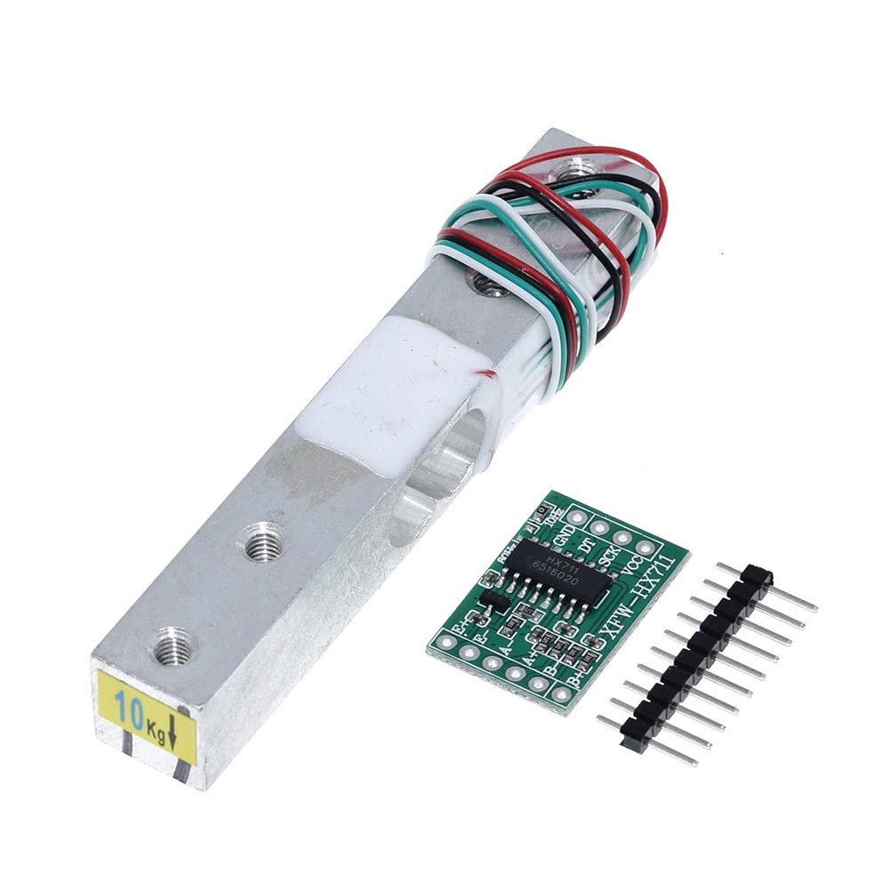 MakerMind HX711 Gewichtssensor mit elektronischer Wägezelle 10kg kompatibel mit Arduino, Raspberry Pi MakerMind HX711 Gewichtssensor mit elektronischer Wägezelle 10kg kompatibel mit Arduino, Raspberry Pi von MakerMind