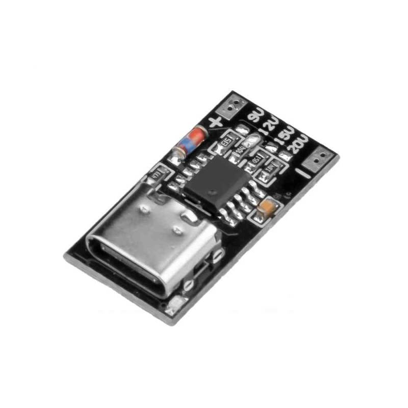 MakerMind USB-C PD/QC Fast Charger Modul 9V - 20V DIY-Elektronik Lade Modul von MakerMind