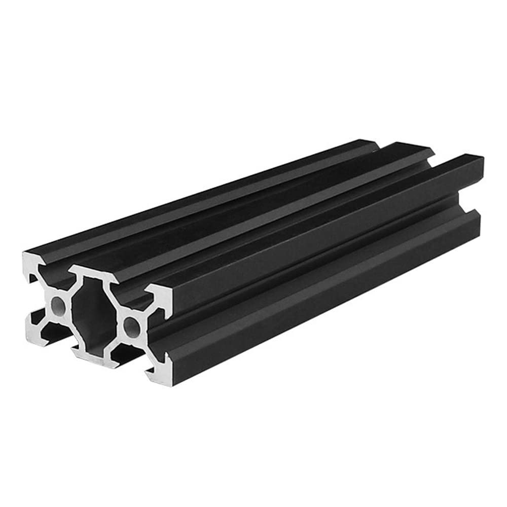 MakerMind V-Slot Aluminiumprofil 2040 1 Meter schwarz Nut 6 3D-Drucker CNC Hobby von MakerMind
