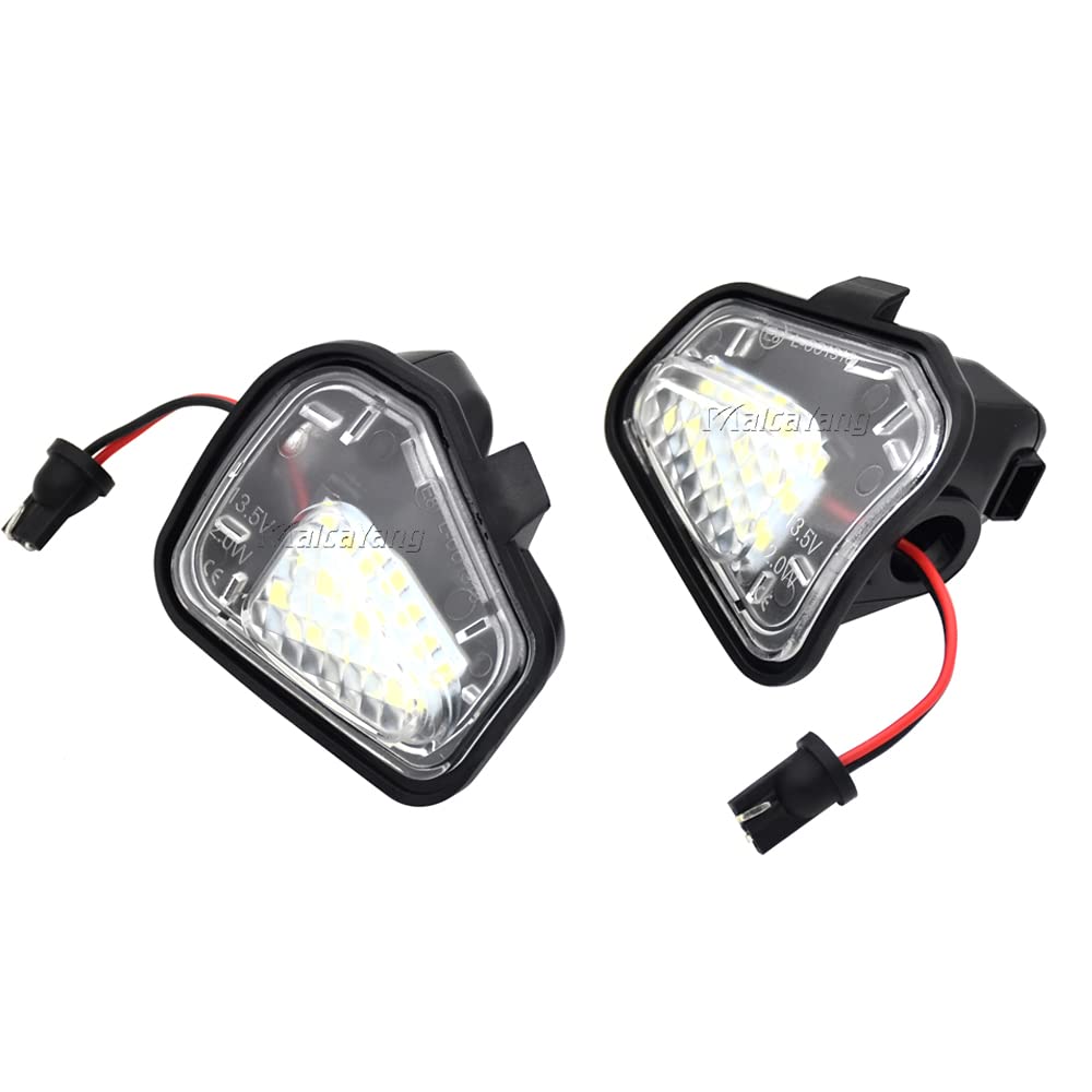 LED Seitenspiegel Puddle Light Lampenbaugruppe Ersatz für Scirocco Jetta Passat CC Passat B7 Passat 4motion / Santana EOS CC, Autospiegel Puddle Light von Malcayang