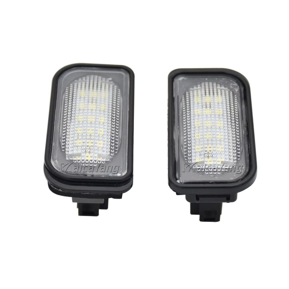 Weiße LED Kennzeichenbeleuchtung Hintere Kennzeichenleuchte Rücklicht Ersatz für Mercedes Benz W203 4 Türer 2001-2007 Weiße LED Kennzeichenbeleuchtung Hintere Kennzeichenleuchte Rücklicht Ersatz für Mercedes Benz W203 4 Türer 2001-2007 von Malcayang