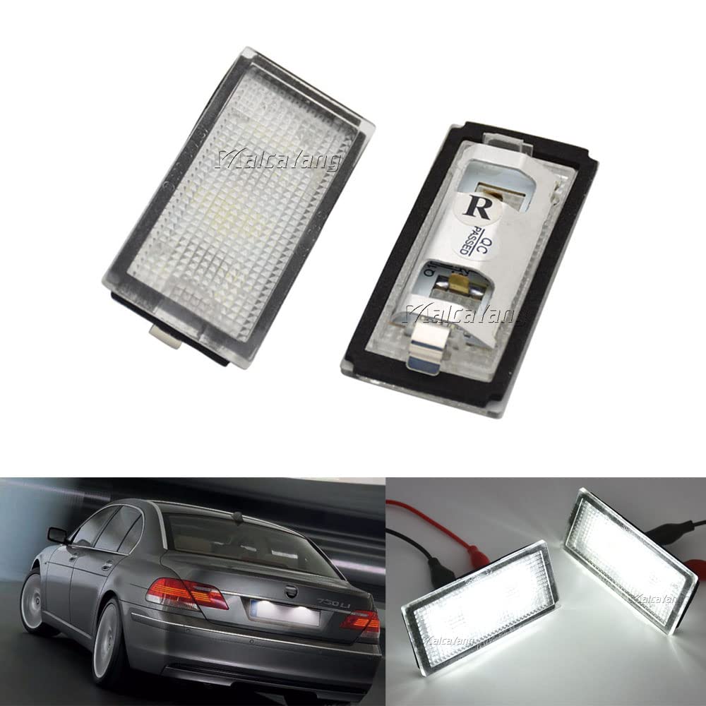 Weiße LED Kennzeichenbeleuchtung Rücklicht Rücklicht Rücklicht Ersatz für BMW 7er E65 E66 2006 2007 2008 Weiße LED Kennzeichenbeleuchtung Rücklicht Rücklicht Rücklicht Ersatz für BMW 7er E65 E66 2006 2007 2008 von Malcayang