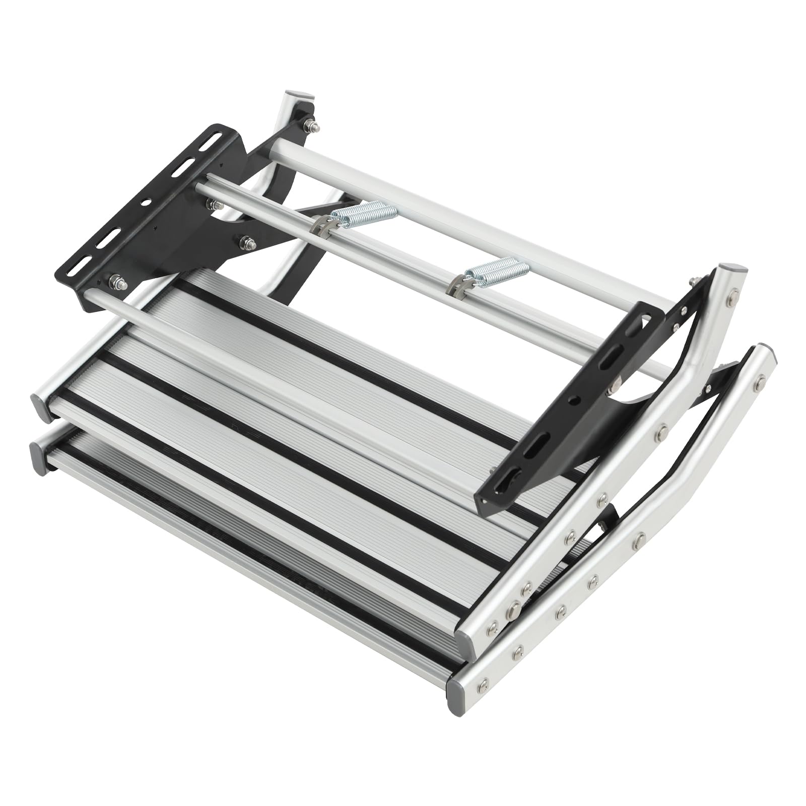 Malkoaswe Doppeltritt Stahl-Trittstufe mit Rutschfestem Gummiprofil | Ideal für Küche, Haus, Wohnwagen, Camping, Boot & Caravan | Klappbare, stabile Leiter Malkoaswe Doppeltritt Stahl-Trittstufe mit Rutschfestem Gummiprofil | Ideal für Küche, Haus, Wohnwagen, Camping, Boot & Caravan | Klappbare, stabile Leiter von Malkoaswe