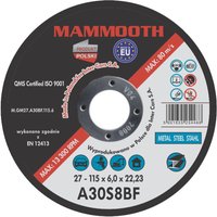 Schleifteller MAMMOOTH M.GM27.A30BF.115.6/B von Mammooth