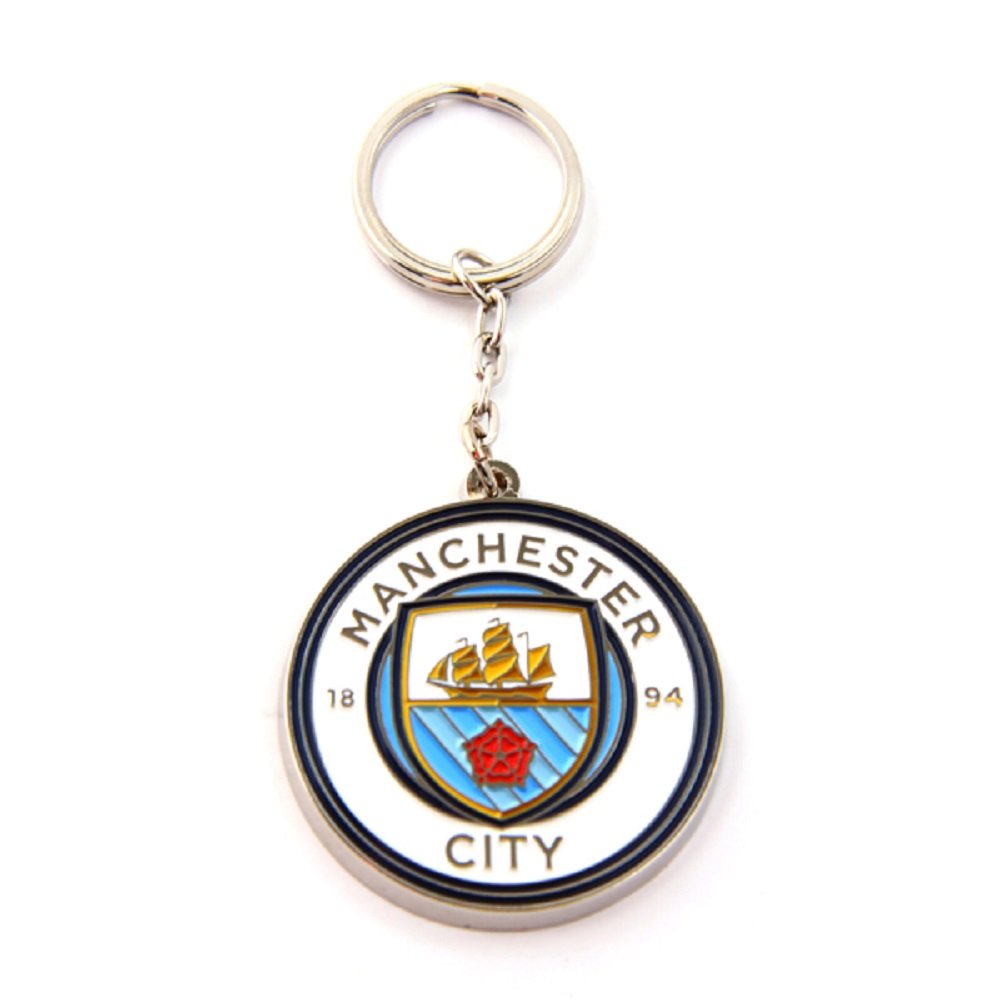 Man City Manchester Schlüsselanhänger Fußball Club Geschenk für jeden Anlass von Man City