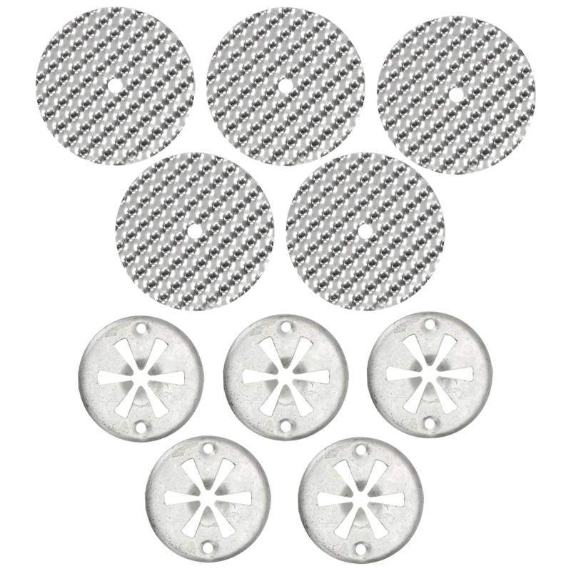 MangWany Hitzeschutzblech Reparatursatz Schildmontage Kompatibel mit VW Kompatibel mit Skoda N90335004 6715468 von MangWany