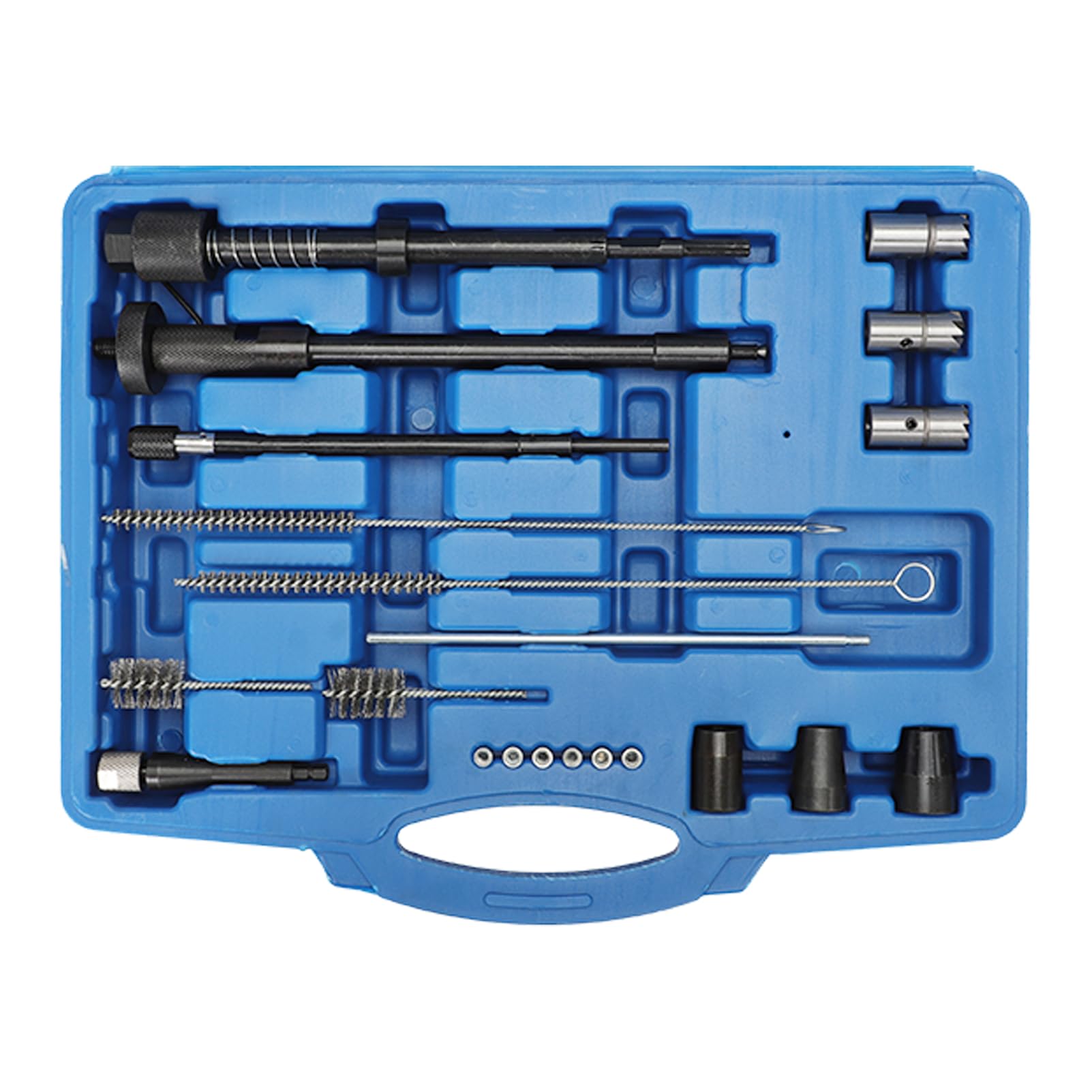 MangWany Injektorsitz-Glühkerzenschacht-Reinigungsset, Injektor-Fräser-Set, Abzieher-Reinigungswerkzeug-Set von MangWany