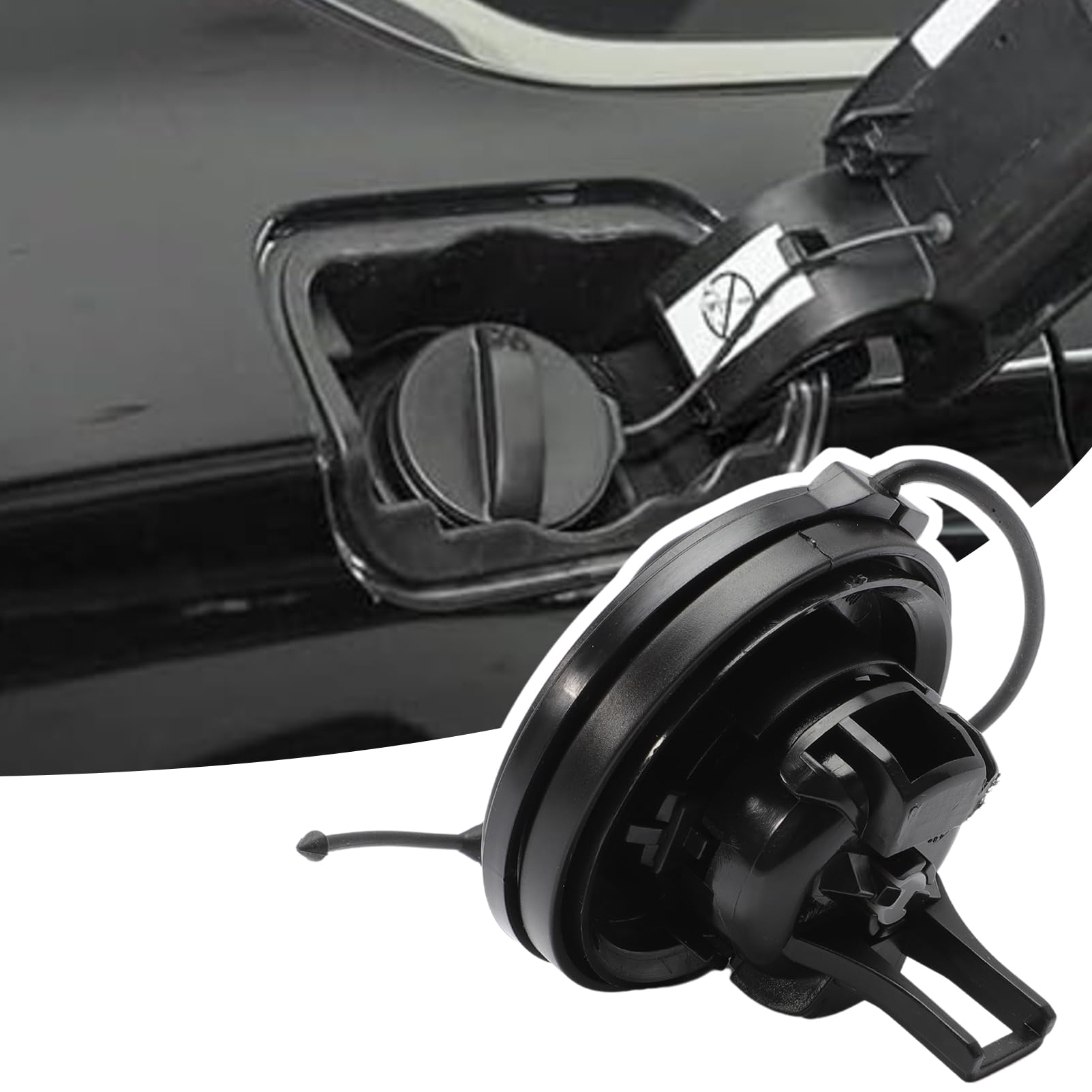 MangWany Tankdeckel Benzin Diesel Abdeckung 1609818980 Kompatibel mit Citroen 301 308 2008 3008 408 508 C3-XR C4 C5 von MangWany