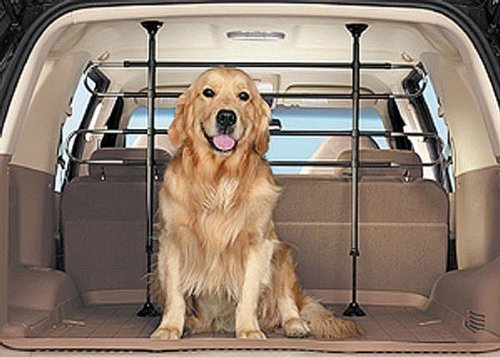 Deluxe-Kofferraum-Schutzgitter für Gepäck, Hunde etc. Universal verwendbar. von Maniatuning