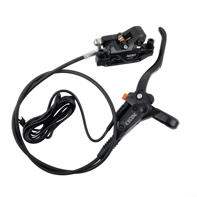 Hydraulisches Scheibenbremsen-Set für Elektrofahrräder, 850 mm vorne und 1550 mm hinten, kompatibel mit 140 mm oder 160 mm vorne und 160 mm oder 180 mm hinten (rechts vorne) von Manillefu