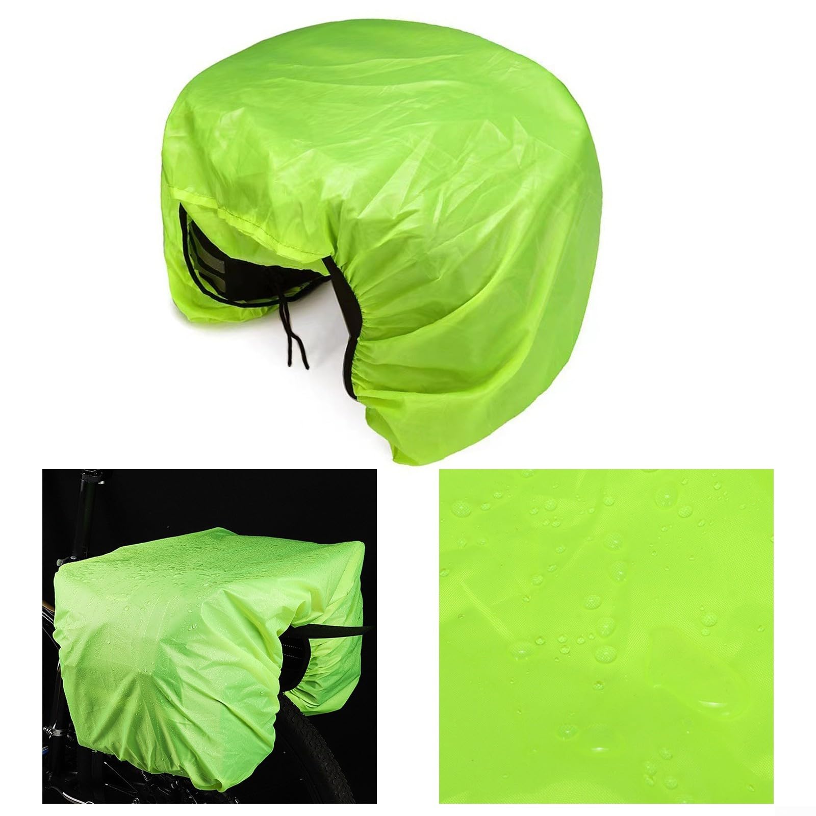 Manillefu MTB Fahrrad Regenschutz Leichte wasserdichte Hecktasche für Heckträger Schutz Manillefu MTB Fahrrad Regenschutz Leichte wasserdichte Hecktasche für Heckträger Schutz von Manillefu
