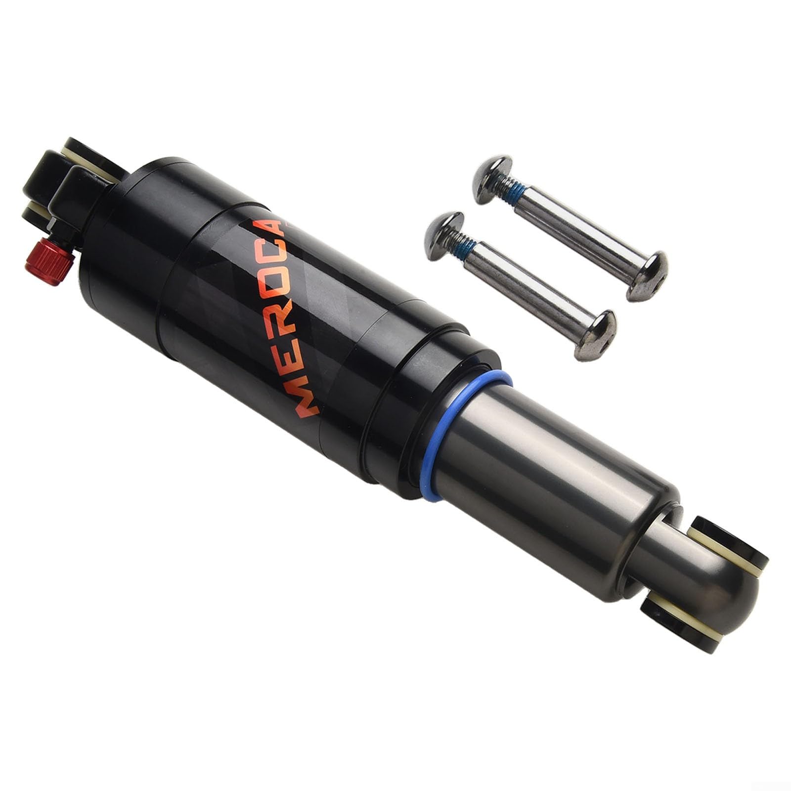 Pneumatischer Stoßdämpfer hinten, Fahrrad-Luftstoßdämpfer, Fahrradrahmen-Stoßdämpfer mit 125/150/165/190/200 mm mit 1 Stoßdämpfer, 2 Schrauben (125 mm) von Manillefu