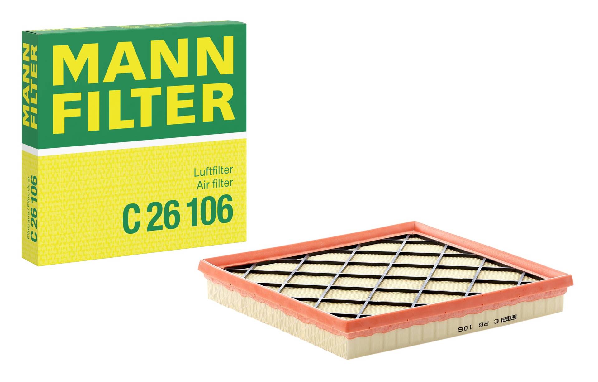 MANN-FILTER C 26 106 Filtro de aire – Para automóviles MANN-FILTER C 26 106 Filtro de aire – Para automóviles von MANN-FILTER
