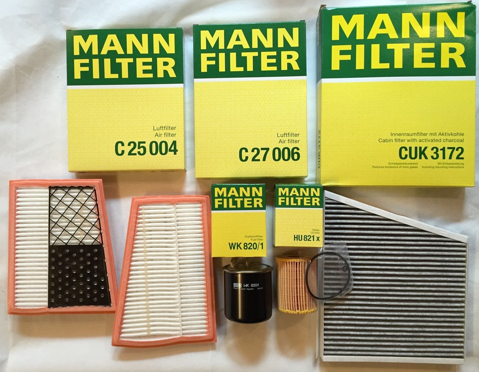 MANN-FILTER FILTER SET INSEPKTIONSSET W211 280 CDI 320 CDI S211 von MANN-FILTER