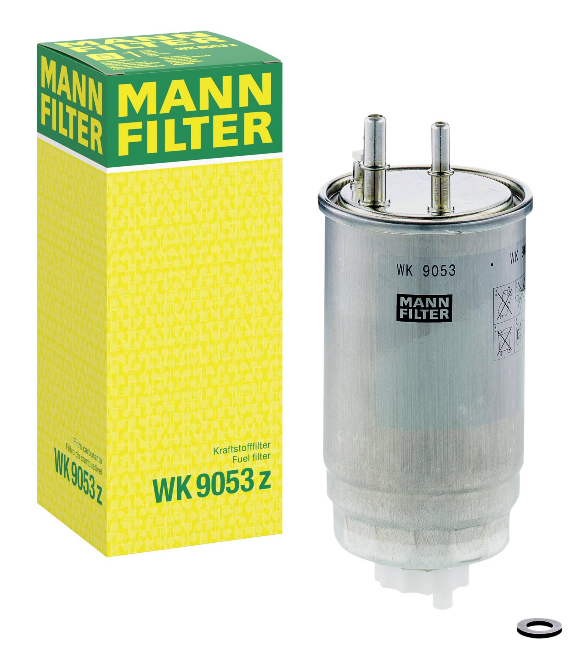 MANN-FILTER WK 9053 z Kraftstofffilter Satz mit Dichtung / Dichtungssatz Kraftstofffilter – Für PKW von MANN-FILTER