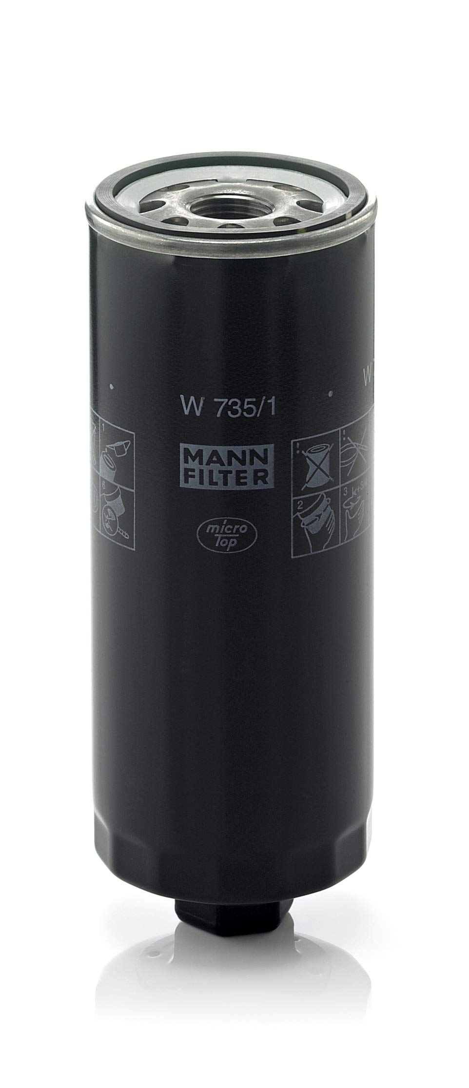 MANN-FILTER W 735/1 Ölfilter – Für PKW MANN-FILTER W 735/1 Ölfilter – Für PKW von MANN-FILTER