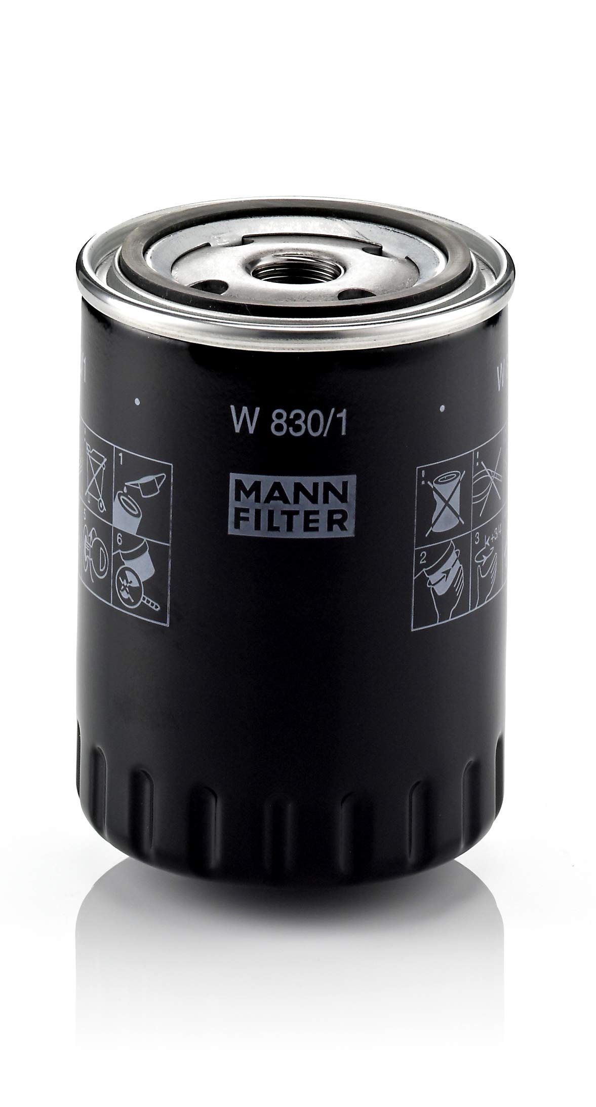 MANN-FILTER W 830/1 Ölfilter – Für PKW und Nutzfahrzeuge MANN-FILTER W 830/1 Ölfilter – Für PKW und Nutzfahrzeuge von MANN-FILTER