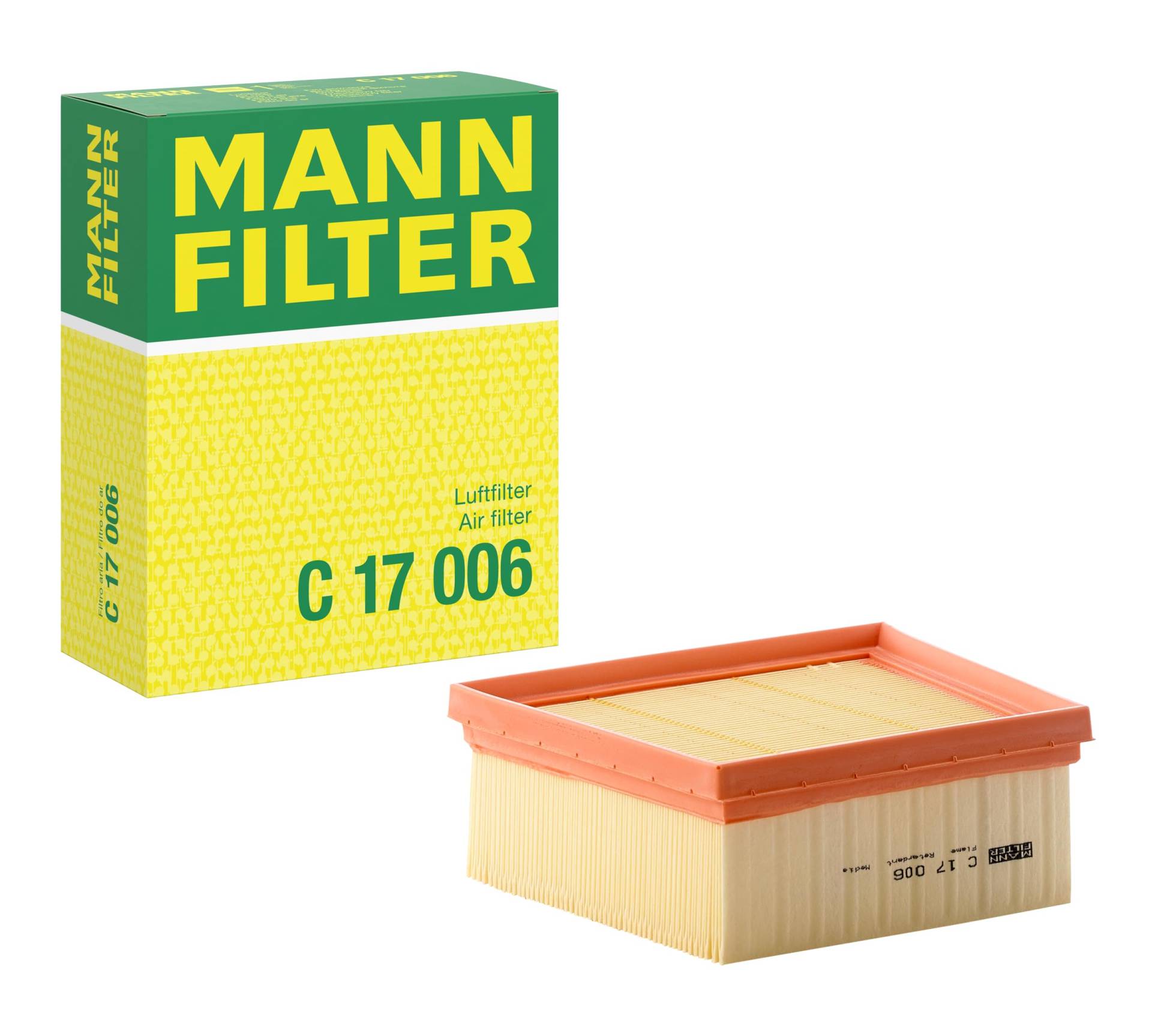 MANN-FILTER C 17 006 Luftfilter – Für PKW von MANN-FILTER