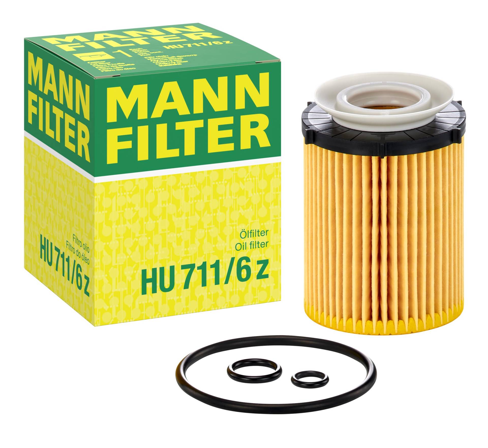 MANN-FILTER HU 711/6 z Ölfilter – Ölfilter Satz mit Dichtung / Dichtungssatz – Für PKW MANN-FILTER HU 711/6 z Ölfilter – Ölfilter Satz mit Dichtung / Dichtungssatz – Für PKW von MANN-FILTER