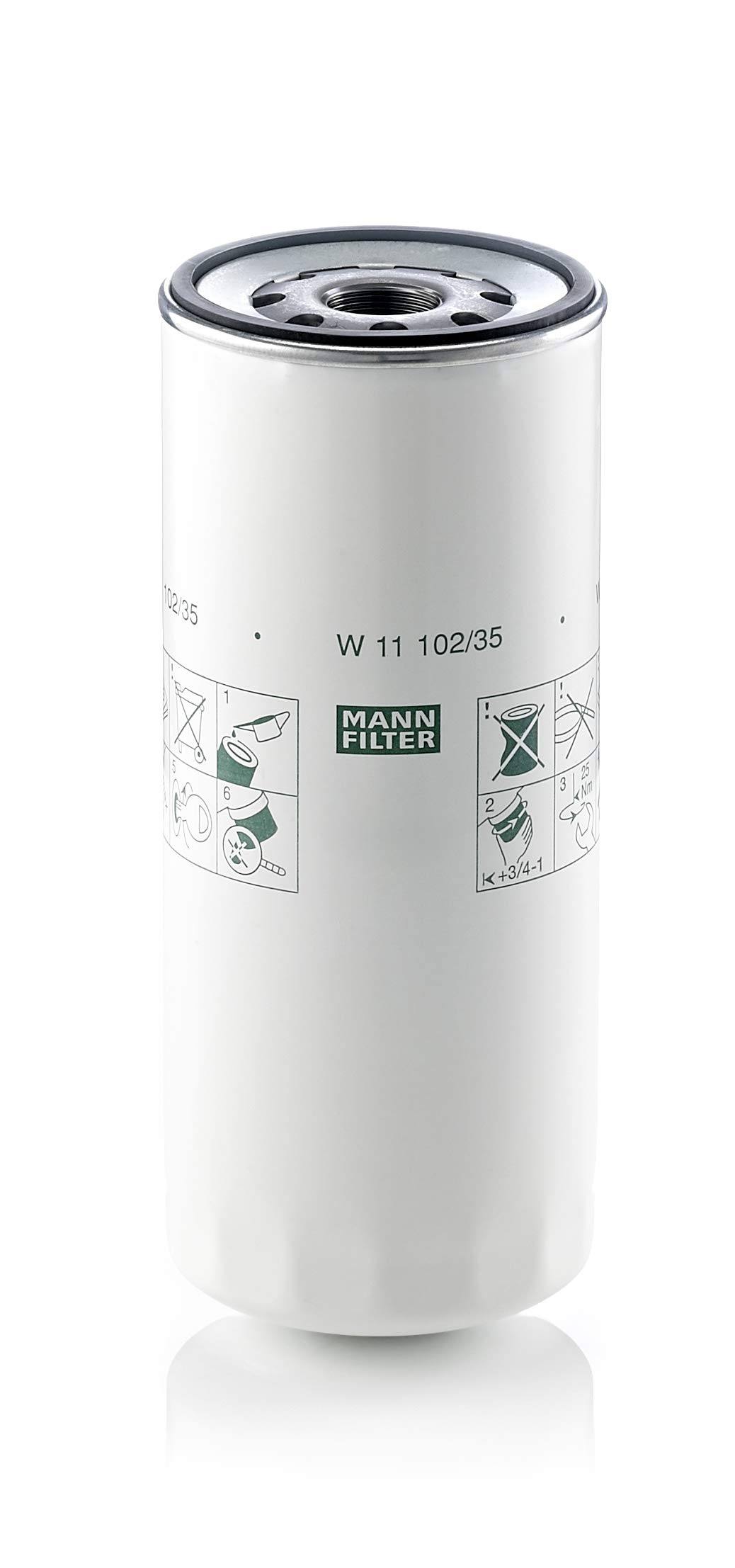 MANN-FILTER W 11 102/35 Filtro de aceite – Para automóviles y vehículos de utilidad MANN-FILTER W 11 102/35 Filtro de aceite – Para automóviles y vehículos de utilidad von MANN-FILTER