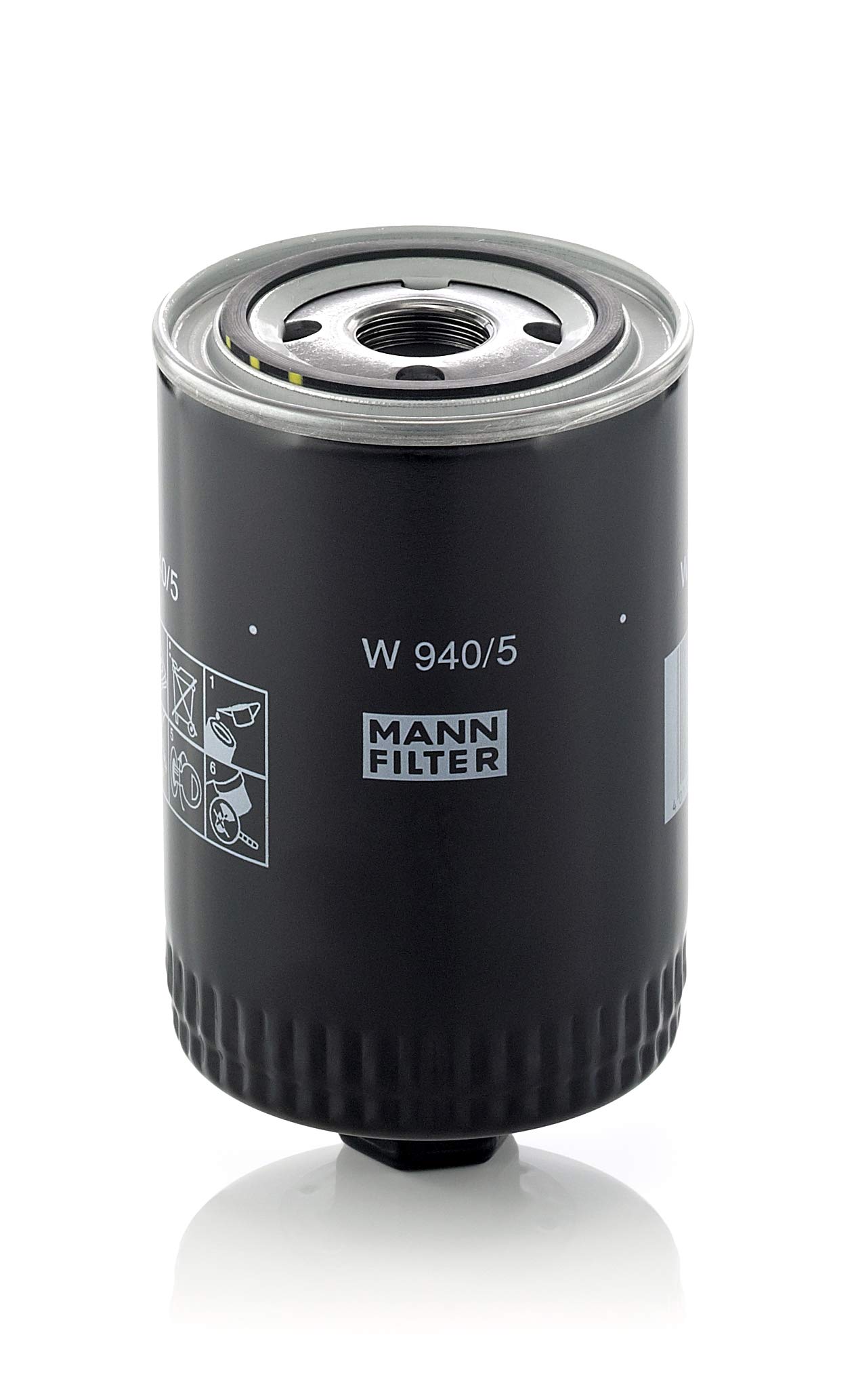 MANN-FILTER W 940/5 Ölfilter – Hydraulikfilter – Für PKW und Nutzfahrzeuge MANN-FILTER W 940/5 Ölfilter – Hydraulikfilter – Für PKW und Nutzfahrzeuge von MANN-FILTER