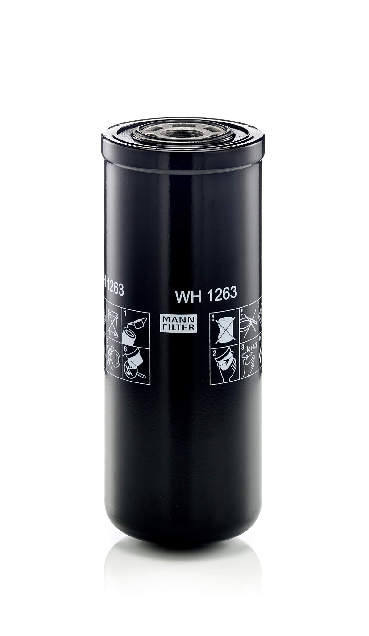MANN-FILTER WH 1263 Hydraulikfilter – Für Industrie, Land- und Baumaschinen MANN-FILTER WH 1263 Hydraulikfilter – Für Industrie, Land- und Baumaschinen von MANN-FILTER