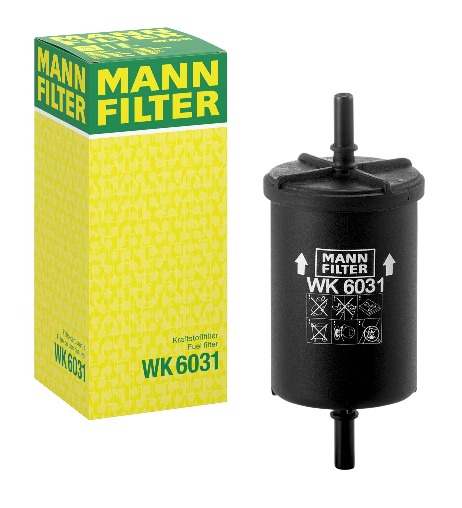 MANN-FILTER WK 6031 Kraftstofffilter – Für PKW MANN-FILTER WK 6031 Kraftstofffilter – Für PKW von MANN-FILTER