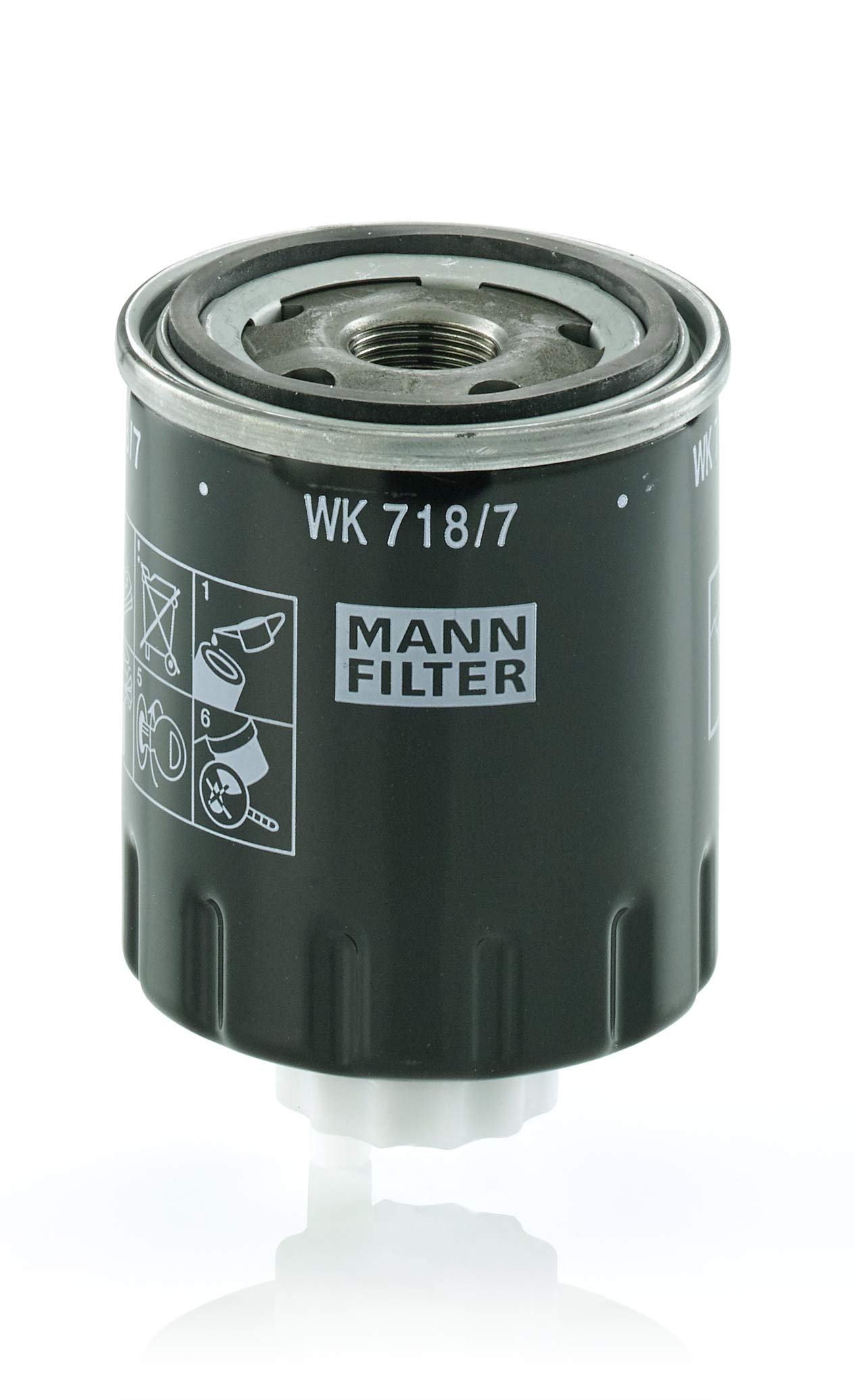 MANN-FILTER WK 718/7 Kraftstofffilter – Für Nutzfahrzeug MANN-FILTER WK 718/7 Kraftstofffilter – Für Nutzfahrzeug von MANN-FILTER