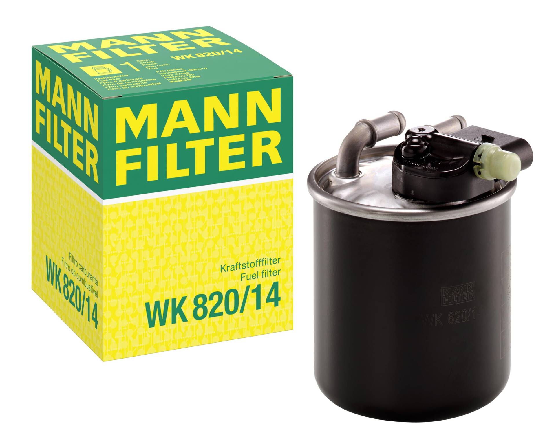 MANN-FILTER WK 820/14 Filtro de combustible – Para automóviles MANN-FILTER WK 820/14 Filtro de combustible – Para automóviles von MANN-FILTER