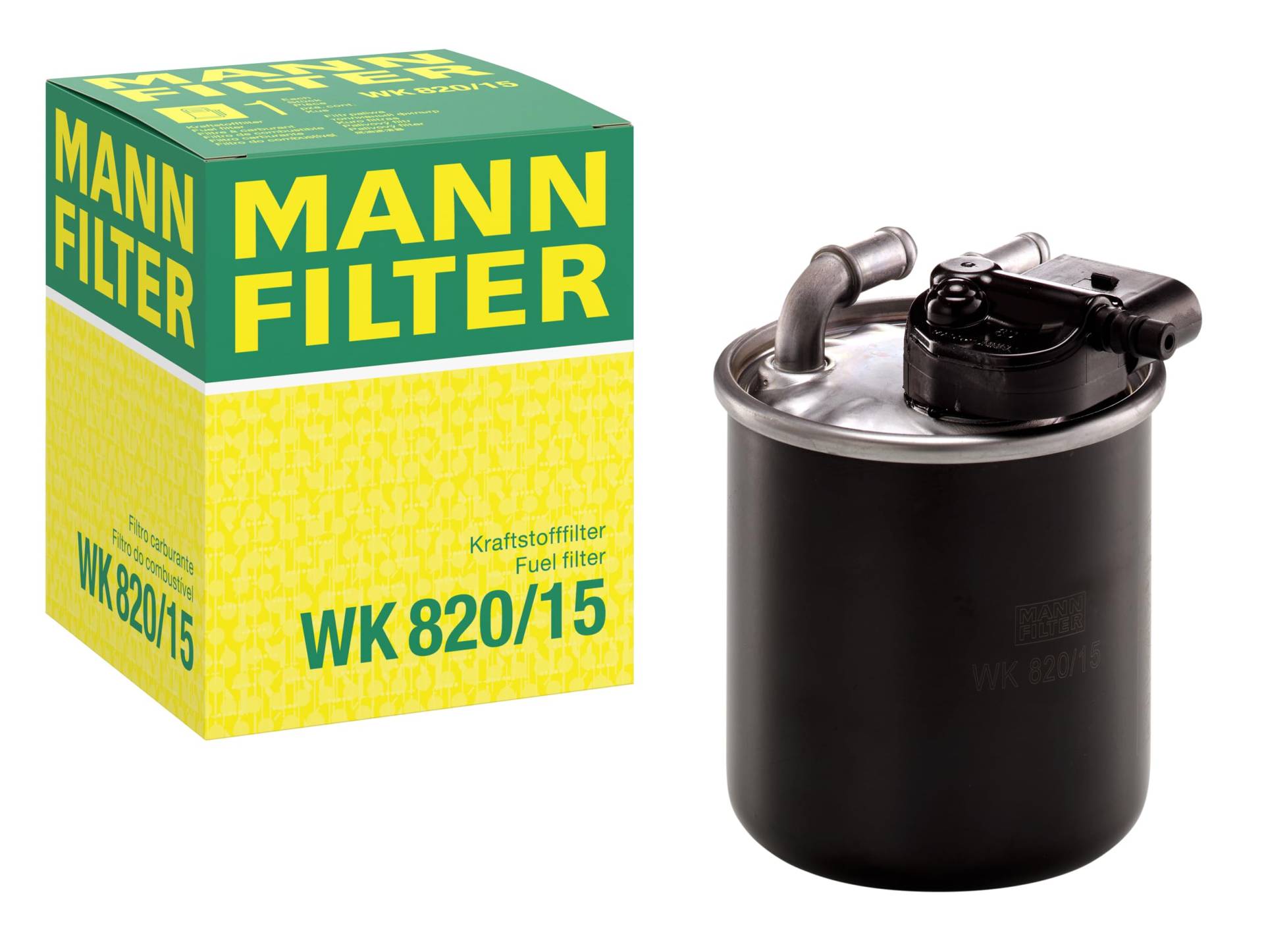 MANN-FILTER WK 820/15 Kraftstofffilter – Für PKW von MANN-FILTER