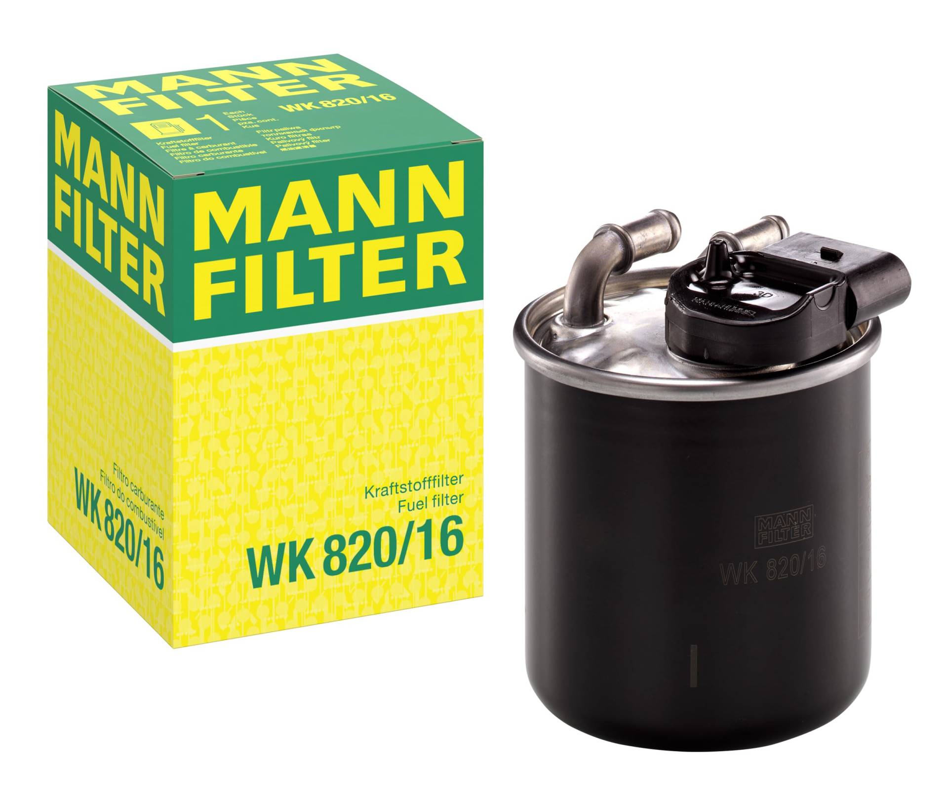 MANN-FILTER WK 820/16 Kraftstofffilter – Für LKW von MANN-FILTER