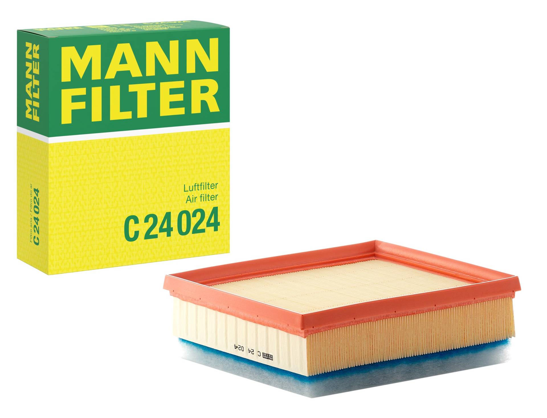 MANN-FILTER C 24 024 Luftfilter – Für PKW von MANN-FILTER